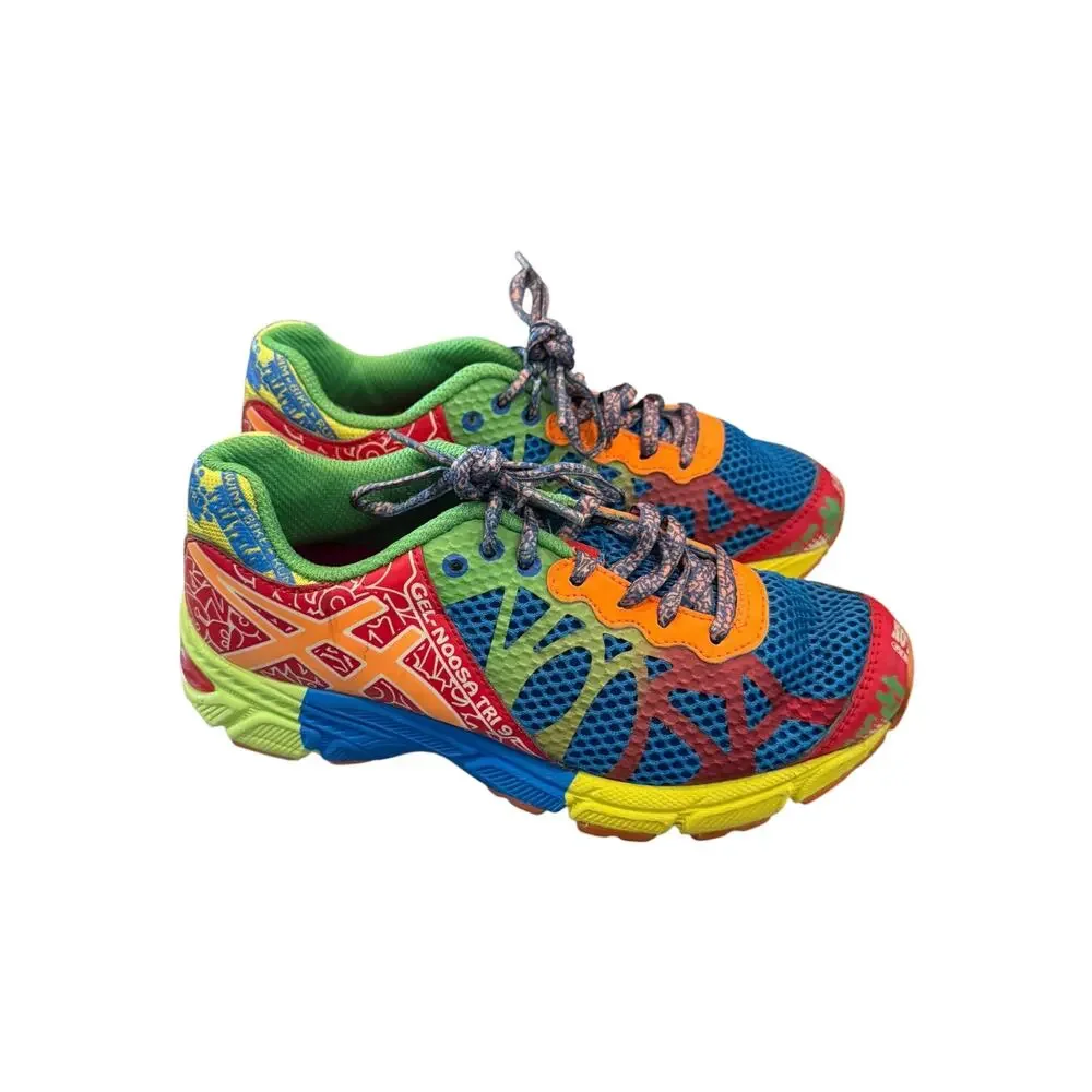ASICS GEL-Noosa Tri 9 C401N Multicolor Running Shoes Big Kids Youth 2